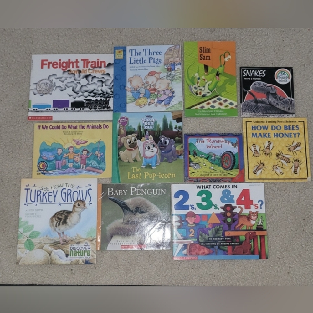 Kids' Early Reader Lot - Science, Nature, & Storytime Classics